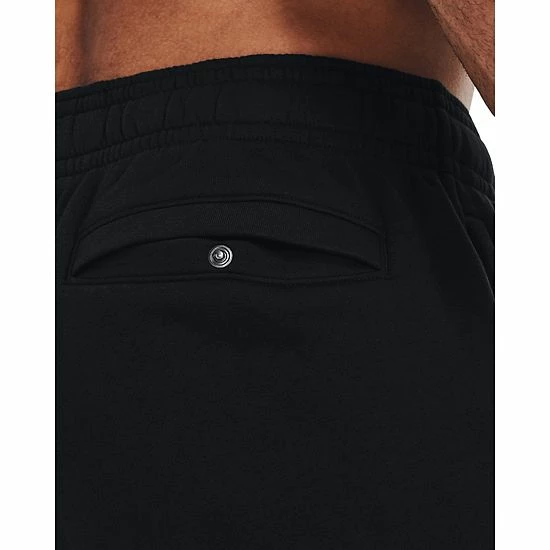 Men's Under Armour Rival Fleece Signature Joggers Black 5 Men's Under Armour Rival Fleece Signature Joggers Black - Image 5