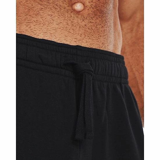 Men's Under Armour Rival Fleece Signature Joggers Black 6 Men's Under Armour Rival Fleece Signature Joggers Black - Image 6