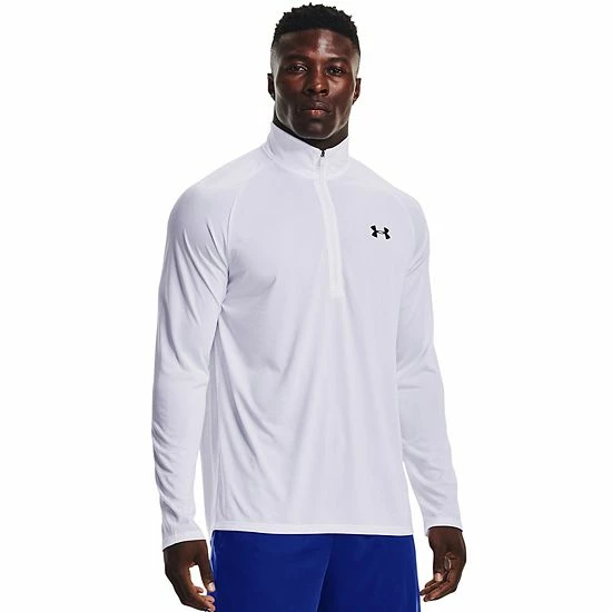 Men's Under Armour Tech 2.0 Half-Zip Top Tech Blue 12 Men's Under Armour Tech 2.0 Half-Zip Top Tech Blue - Image 12