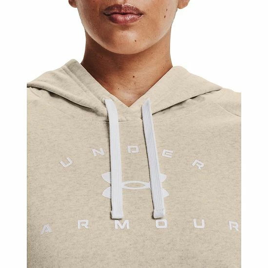 Plus Size Under Armour Rival Fleece Hoodie Purple Tint 4 Plus Size Under Armour Rival Fleece Hoodie Purple Tint - Image 4