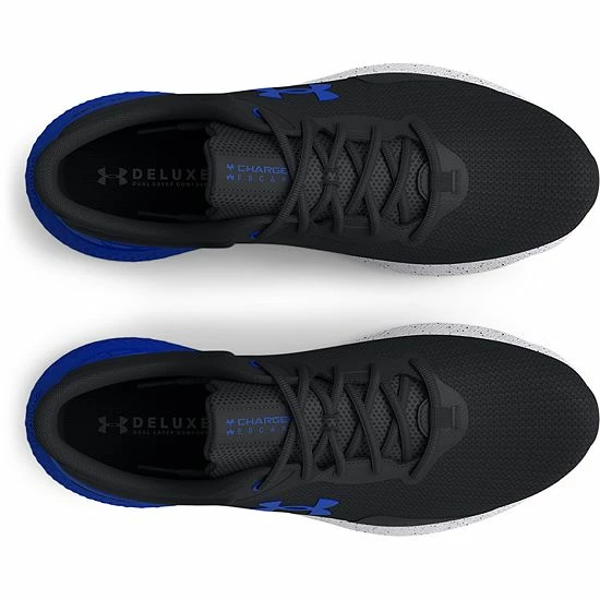 Under Armour Charged Escape 4 Men's Running Shoes Black White 5 Under Armour Charged Escape 4 Men's Running Shoes Black White - Image 5