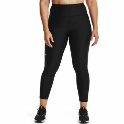 Plus Size Under Armour HeatGear® No-Slip High-Waisted Leggings Black