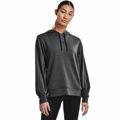 Women's Under Armour Rival Terry Hoodie Utility Blue Breaker