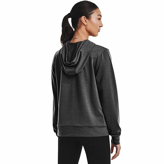 Women's Under Armour Rival Terry Hoodie Utility Blue Breaker 2 Women's Under Armour Rival Terry Hoodie Utility Blue Breaker - Image 2