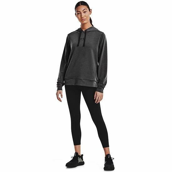 Women's Under Armour Rival Terry Hoodie Utility Blue Breaker 3 Women's Under Armour Rival Terry Hoodie Utility Blue Breaker - Image 3