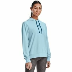 Women's Under Armour Rival Terry Hoodie Utility Blue Breaker 26 Women's Under Armour Rival Terry Hoodie Utility Blue Breaker -Under Armour SHOP unnamed file 7858