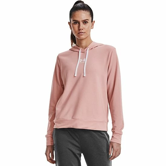 Women's Under Armour Rival Terry Hoodie Utility Blue Breaker 17 Women's Under Armour Rival Terry Hoodie Utility Blue Breaker - Image 17