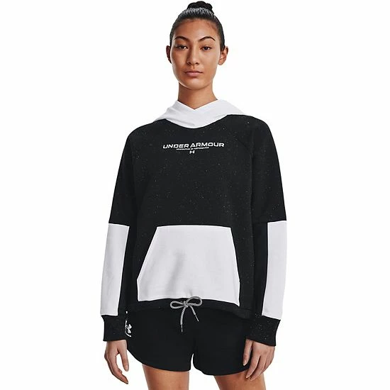 Women's Under Armour Rival + Fleece Hoodie Neptune Purple Switch 6 Women's Under Armour Rival + Fleece Hoodie Neptune Purple Switch - Image 6