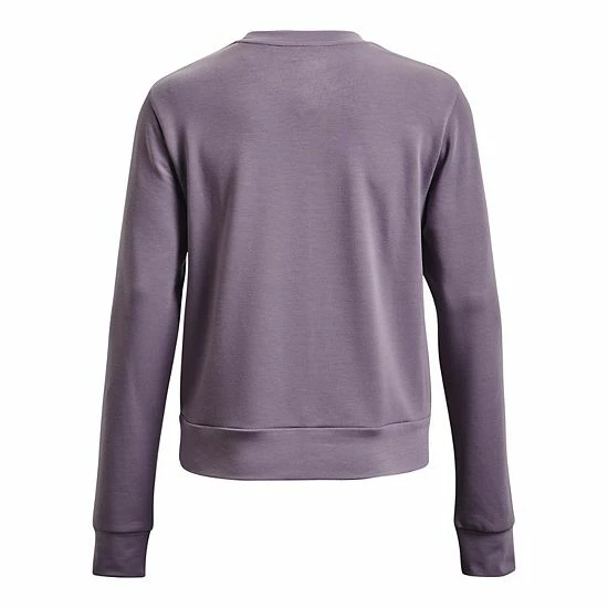 Women's Under Armour Rival Terry Crewneck Sweatshirt Pace Pink 5 Women's Under Armour Rival Terry Crewneck Sweatshirt Pace Pink - Image 5