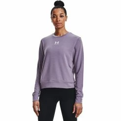 Women's Under Armour Rival Terry Crewneck Sweatshirt Pace Pink 21 Women's Under Armour Rival Terry Crewneck Sweatshirt Pace Pink -Under Armour SHOP unnamed file 7912