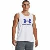 Men's Under Armour Sport Style Tank Halo Gray Star Light