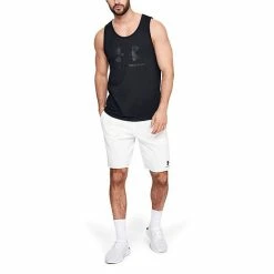 Men's Under Armour Sport Style Tank Halo Gray Star Light -Under Armour SHOP unnamed file 8033