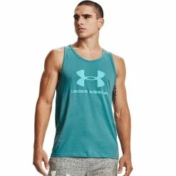 Men's Under Armour Sport Style Tank Halo Gray Star Light -Under Armour SHOP unnamed file 8034
