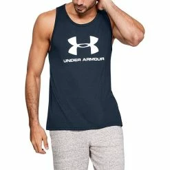 Men's Under Armour Sport Style Tank Halo Gray Star Light -Under Armour SHOP unnamed file 8036