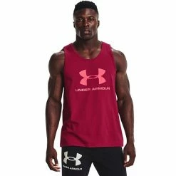 Men's Under Armour Sport Style Tank Halo Gray Star Light -Under Armour SHOP unnamed file 8037