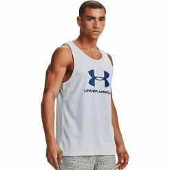 Men's Under Armour Sport Style Tank Halo Gray Star Light -Under Armour SHOP unnamed file 8041