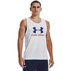 Men's Under Armour Sport Style Tank Halo Gray Star Light -Under Armour SHOP unnamed file 8043
