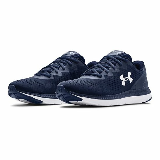 Under Armour Charged Impulse 2 Men's Running Shoes Mod Gray Navy Blue 3 Under Armour Charged Impulse 2 Men's Running Shoes Mod Gray Navy Blue - Image 3