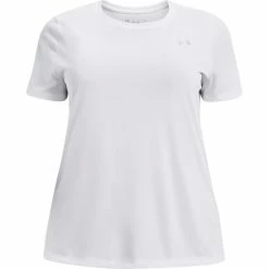 Plus Size Under Armour Tech Tee Black -Under Armour SHOP unnamed file 8075