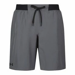 Big & Tall Under Armour Comfort Waist Swim Shorts Black Heather