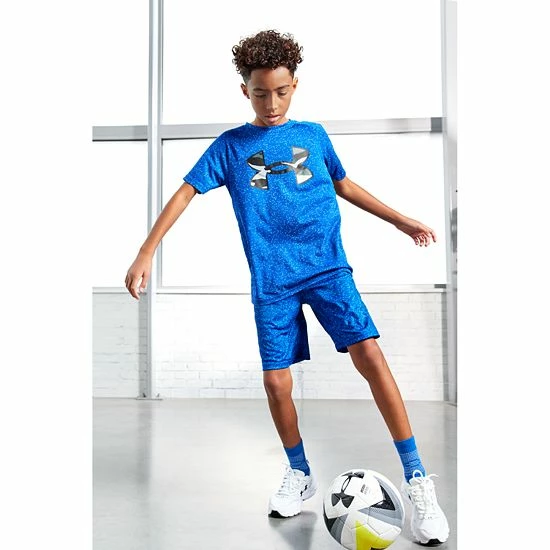 Boys 8-20 Under Armour Renegade 3.0 Printed Shorts Phoenix Fire 3 Boys 8-20 Under Armour Renegade 3.0 Printed Shorts Phoenix Fire - Image 3