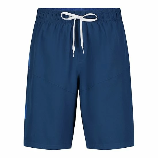 Men's Under Armour Point Breeze Colorblock 9-inch Volley Shorts Cruise Blue 8 Men's Under Armour Point Breeze Colorblock 9-inch Volley Shorts Cruise Blue - Image 8