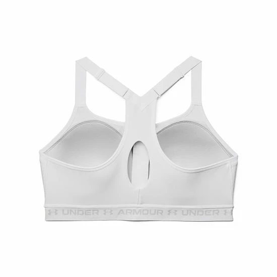 Plus Size Under Armour Crossback Zip-Front Sports Bra Black 3 Plus Size Under Armour Crossback Zip-Front Sports Bra Black - Image 3