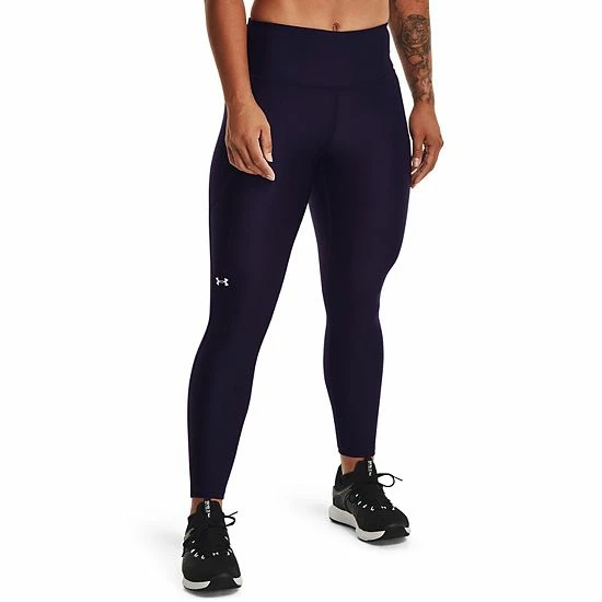 Women's Under Armour HeatGear® No-Slip High-Waisted Ankle Leggings Neptune 3 Women's Under Armour HeatGear® No-Slip High-Waisted Ankle Leggings Neptune - Image 3