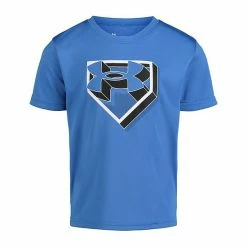 Boys 4-7 Under Armour Baseball Homeplate Dimensions Graphic Tee Black -Under Armour SHOP unnamed file 8208