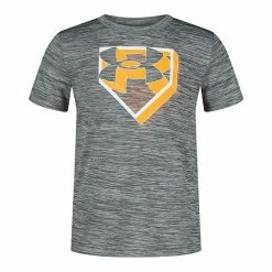 Boys 4-7 Under Armour Baseball Homeplate Dimensions Graphic Tee Black -Under Armour SHOP unnamed file 8209