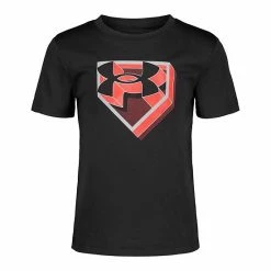 Boys 4-7 Under Armour Baseball Homeplate Dimensions Graphic Tee Black -Under Armour SHOP unnamed file 8210