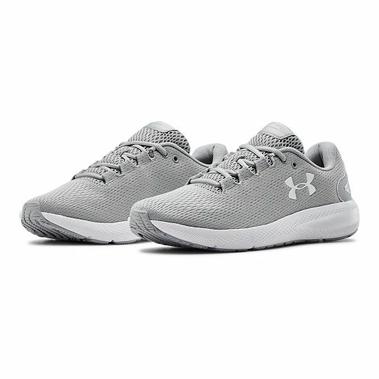 Under Armour Charged Pursuit 2 Women's Running Shoes White Black White 5 Under Armour Charged Pursuit 2 Women's Running Shoes White Black White - Image 5