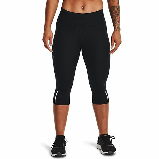 Women's Under Armour Fly Fast 3.0 Speed Capri Leggings Black 1 Women's Under Armour Fly Fast 3.0 Speed Capri Leggings Black