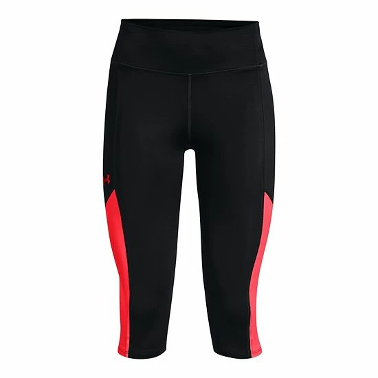 Women's Under Armour Fly Fast 3.0 Speed Capri Leggings Black 7 Women's Under Armour Fly Fast 3.0 Speed Capri Leggings Black - Image 7