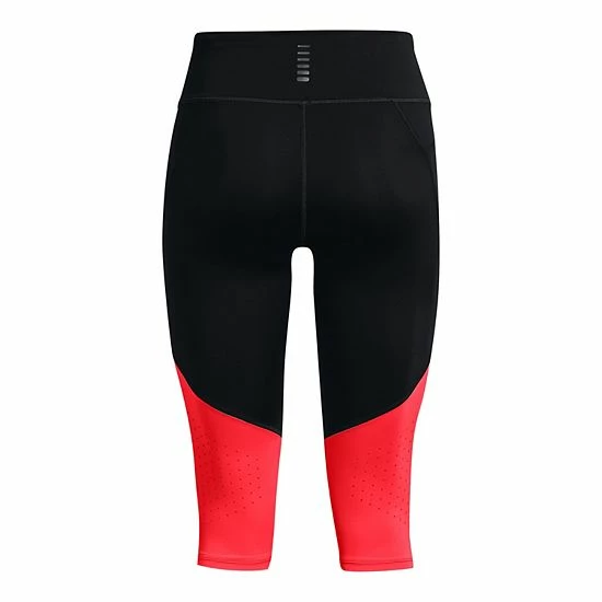 Women's Under Armour Fly Fast 3.0 Speed Capri Leggings Black 8 Women's Under Armour Fly Fast 3.0 Speed Capri Leggings Black - Image 8