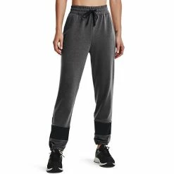 Women's Under Armour Rival Terry Colorblock Joggers Jet Gray 15 Women's Under Armour Rival Terry Colorblock Joggers Jet Gray -Under Armour SHOP unnamed file 8246