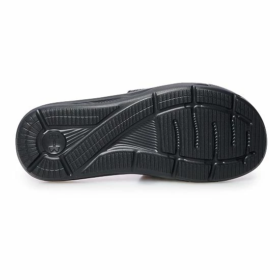 Under Armour Ignite IX Women's Slide Sandals Black Metallic Ore 4 Under Armour Ignite IX Women's Slide Sandals Black Metallic Ore - Image 4