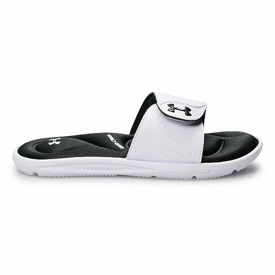 Under Armour Ignite IX Women's Slide Sandals Black Metallic Ore 6 Under Armour Ignite IX Women's Slide Sandals Black Metallic Ore - Image 6