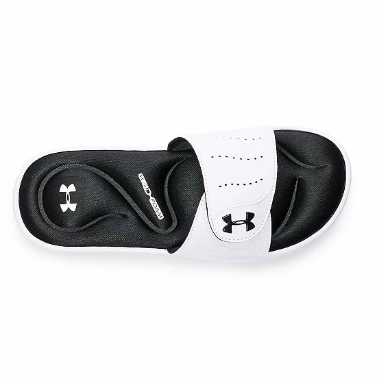 Under Armour Ignite IX Women's Slide Sandals Black Metallic Ore 9 Under Armour Ignite IX Women's Slide Sandals Black Metallic Ore - Image 9