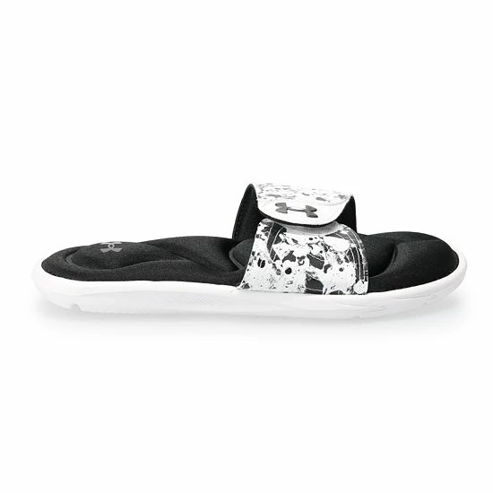 Under Armour Ignite IX Women's Slide Sandals Black Metallic Ore 11 Under Armour Ignite IX Women's Slide Sandals Black Metallic Ore - Image 11