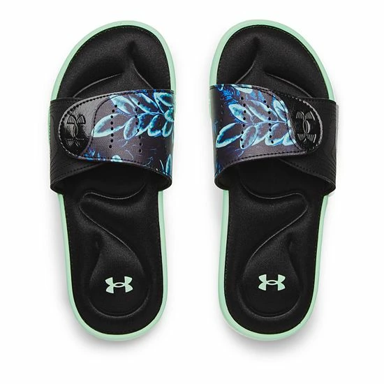 Under Armour Ignite IX Women's Slide Sandals Black Metallic Ore 13 Under Armour Ignite IX Women's Slide Sandals Black Metallic Ore - Image 13