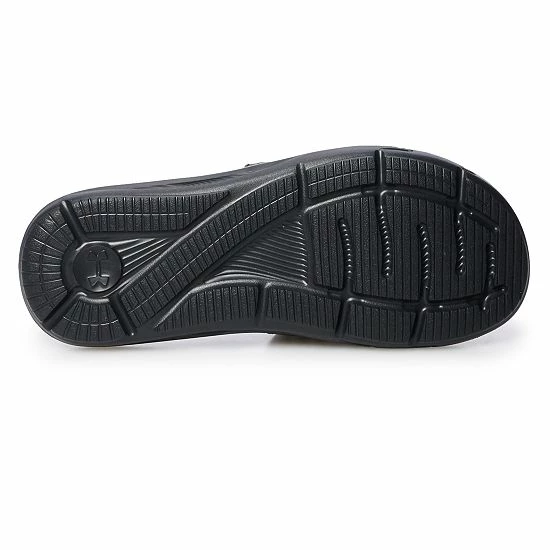 Under Armour Ignite IX Women's Slide Sandals Black Metallic Ore 16 Under Armour Ignite IX Women's Slide Sandals Black Metallic Ore - Image 16