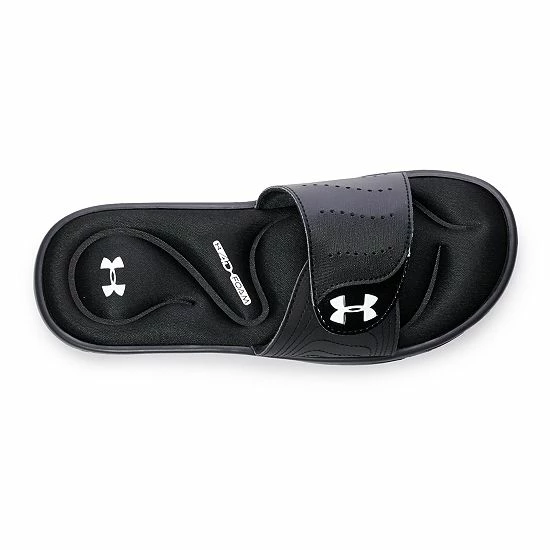 Under Armour Ignite IX Women's Slide Sandals Black Metallic Ore 17 Under Armour Ignite IX Women's Slide Sandals Black Metallic Ore - Image 17