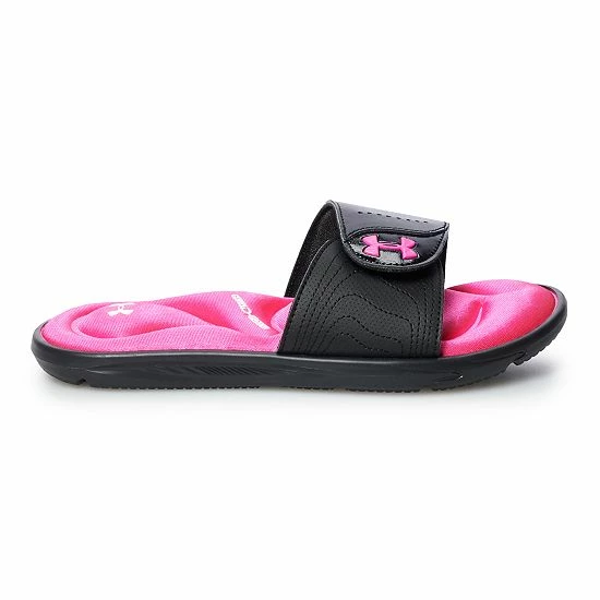 Under Armour Ignite IX Women's Slide Sandals Black Metallic Ore 18 Under Armour Ignite IX Women's Slide Sandals Black Metallic Ore - Image 18