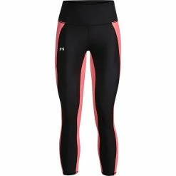 Women's Under Armour HeatGear® Colorblock Panel Ankle Leggings Black Brilliance Pink -Under Armour SHOP unnamed file 8285