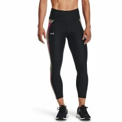 Women's Under Armour HeatGear® Colorblock Panel Ankle Leggings Black Brilliance Pink -Under Armour SHOP unnamed file 8290