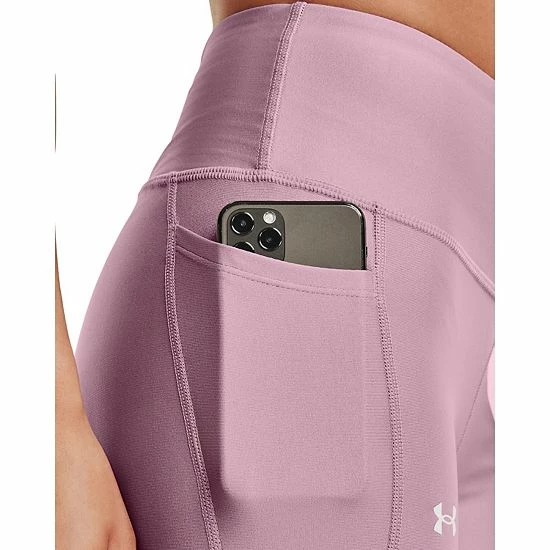 Women's Under Armour HeatGear® Ankle Leggings Pink Clay 5 Women's Under Armour HeatGear® Ankle Leggings Pink Clay - Image 5