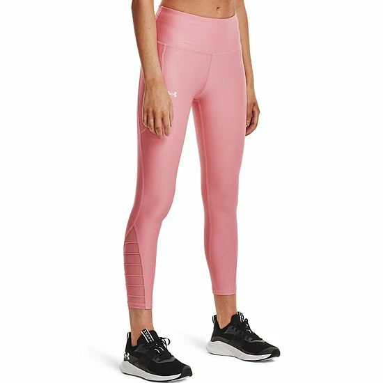 Women's Under Armour HeatGear® Ankle Leggings Pink Clay 8 Women's Under Armour HeatGear® Ankle Leggings Pink Clay - Image 8