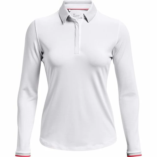 Women's Under Armour Zinger Long-Sleeve Polo Midnight Navy 5 Women's Under Armour Zinger Long-Sleeve Polo Midnight Navy - Image 5