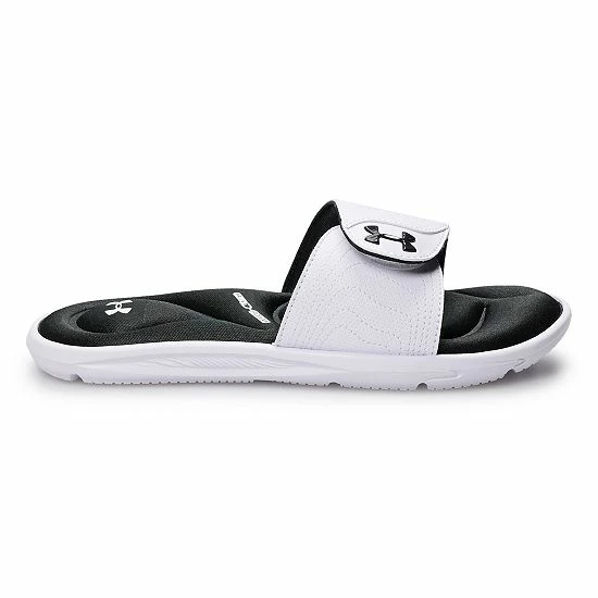 Under Armour Ignite IX Women's Slide Sandals White Neptune 6 Under Armour Ignite IX Women's Slide Sandals White Neptune - Image 6